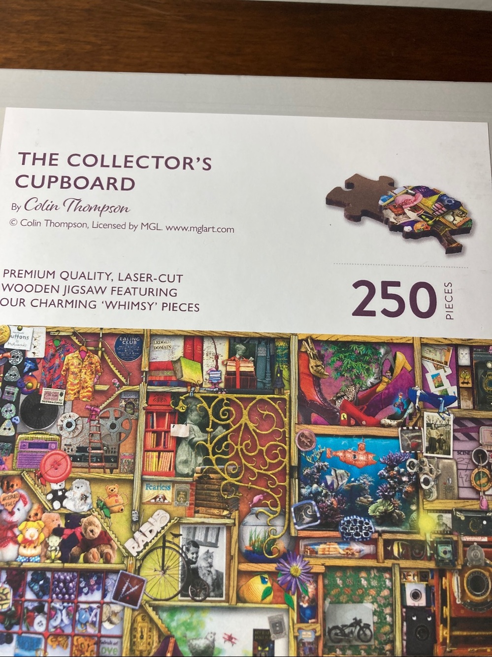 Wentworth Wooden Puzzle- The Collector’s Cupboard - Picture 2 of 4